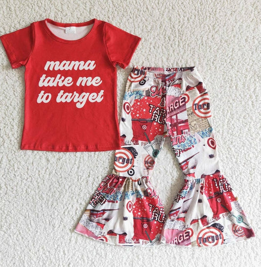 Target Ruffle Pants Set